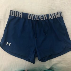 Blue Under Armour shorts